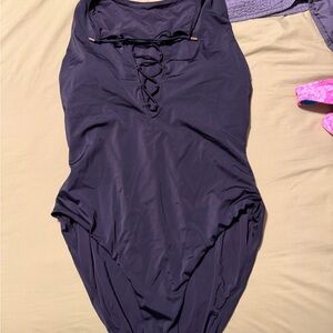 Andie lace up swimsuit